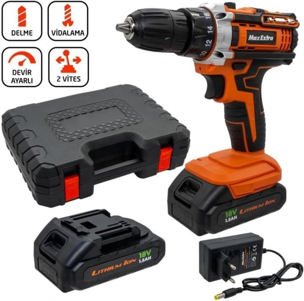 Max Extra MX1815 Akülü Matkap
