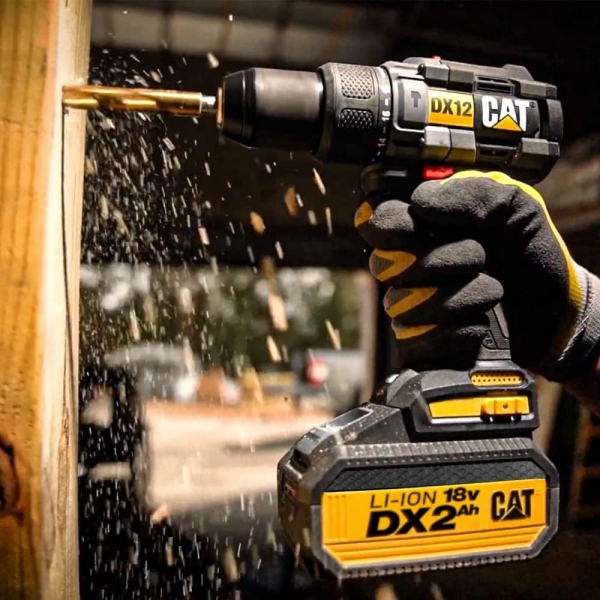 CAT DX12 Akülü Matkap (2 Ah / 2 Akülü)