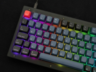 Keychron V1 QMK Custom Red Klavye