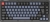 Keychron V1 QMK Custom Red Klavye