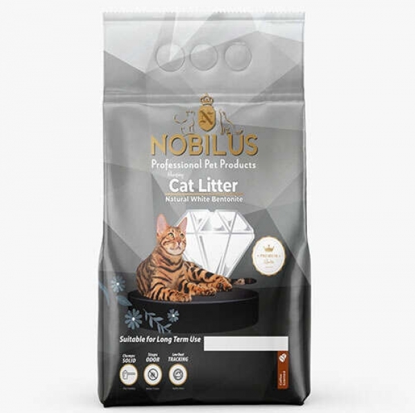 Nobilus Coffee Aromalı İnce Taneli Topaklanan 10 lt Kedi Kumu