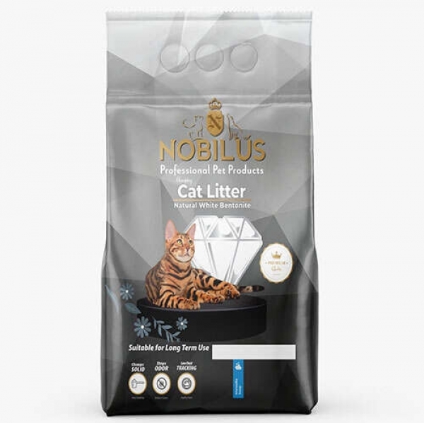 Nobilus Marsilya Sabunlu İnce Taneli Topaklanan 10 LT Kedi Kumu