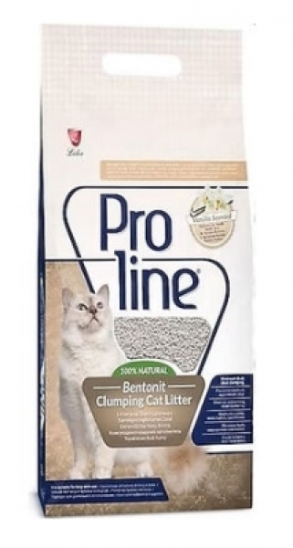 Proline Doğal Topaklanan Vanilya Kokulu 5 lt Kedi Kumu