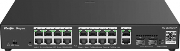 Ruijie Reyee RG-ES220GS-P Yönetilebilir Switch