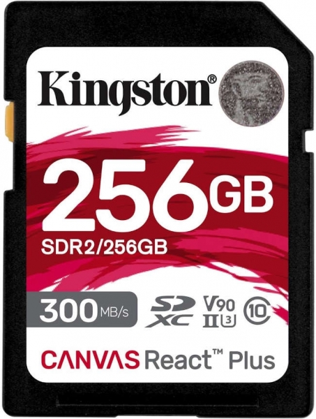 Kingston Canvas React Plus SD (256 GB)
