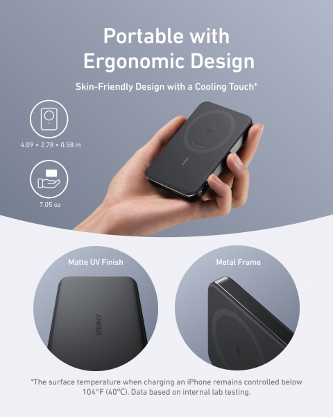 Anker MagGo Slim 10000 mAh Powerbank