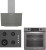 Altus Gri Cam Ankastre Set ALA 189 GG + ALA 322 G + ALA 510 G
