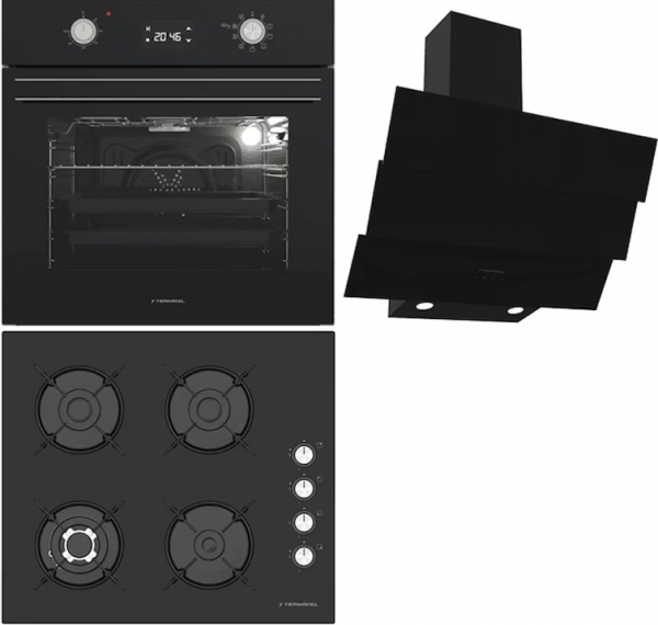 Termikel Ankastre Set BH P6194C B + BO O6555C DB + CH S6532C BB