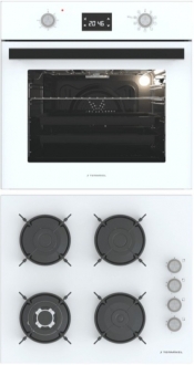 Termikel Beyaz Ankastre Set BH P6194C W + BO O6555C W +