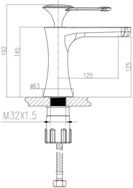 Fontana FB-1112 Lavabo Bataryası
