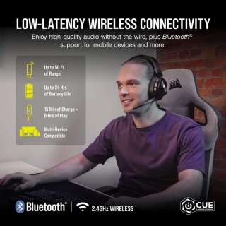 Corsair HS55 Wireless Kablosuz Kulaklık