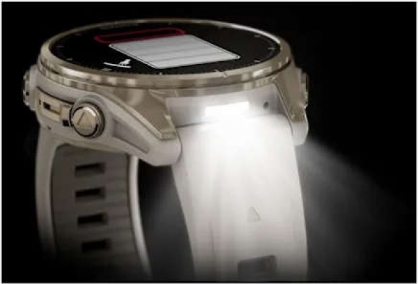 Garmin Fenix 8 43mm Sapphire Aktivite Saati