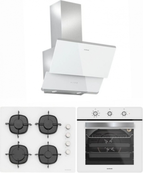 Silverline Ankastre Set CS5335W01 + BO6503W01 + 3490 Oslo