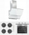 Silverline Ankastre Set CS5335W01 + BO6503W01 + 3490 Oslo
