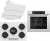 Ferre Fryart Serisi Mega Ankastre Set RS036 + XE63CB + D024