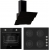 Ferre Flowart Serisi Mega Ankastre Set CS205 + QMS63CS + D023