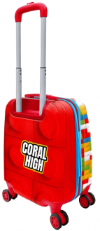 Coral High 16793 Blok Desenli Çocuk Valizi