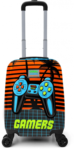 Coral High 16737 Gamer Desenli Çocuk Valizi