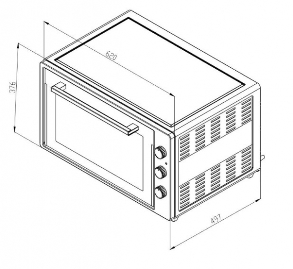 Simfer 7032 Mini Fırın