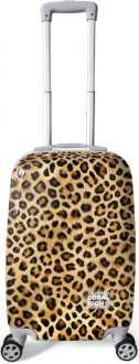 Coral High 16550 Leopar Desenli Kabin Boy Valiz