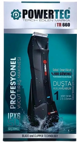 Powertec TR-660 Vücut Bakım Seti