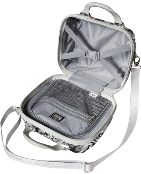 Coral High 16899 Kedi Desenli Makyaj Çantası