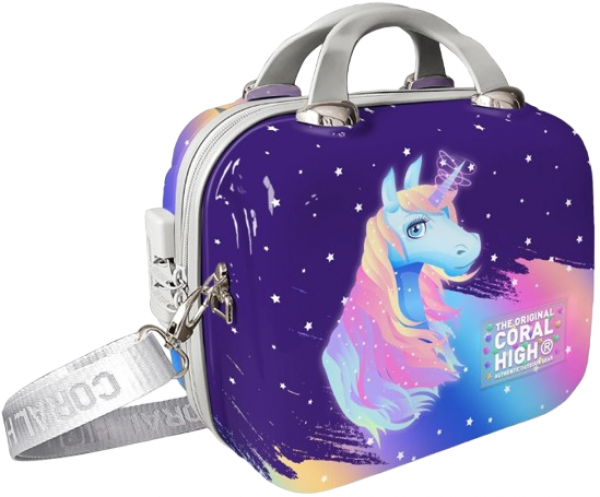 Coral High 16896 Unicorn Desenli Makyaj Çantası