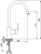 Newarc Domino 971738 Lavabo Bataryası