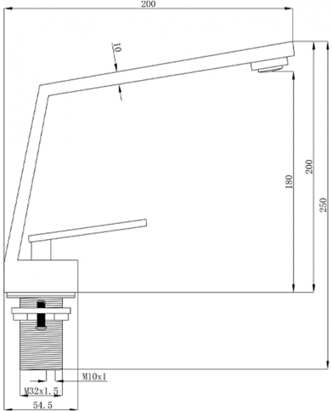 Newarc Step 900531 Lavabo Bataryası
