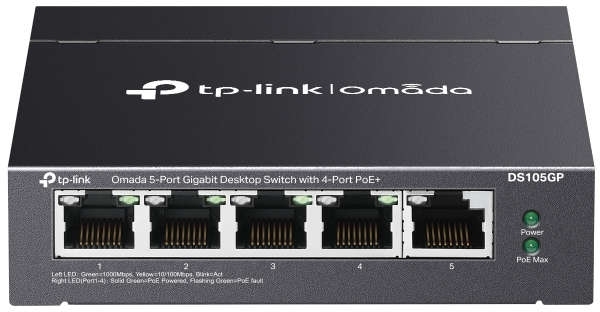 TP-Link Omada DS105GP Switch