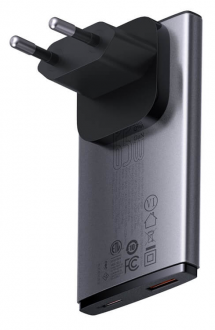 Baseus GaN5 Pro Ultra Slim 65W Şarj Aleti