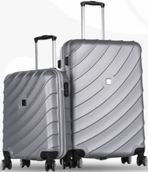 ÇÇS 5143 Kabin & Büyük Boy + Kabin Boy 2'li Valiz Seti