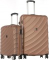 ÇÇS 5143 Kabin & Büyük Boy + Kabin Boy 2'li Valiz Seti resim