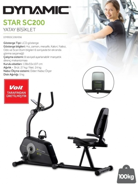 Dynamic Star Collection SC200 Yatay Bisiklet