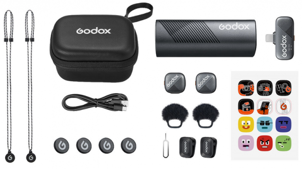 Godox Cube-S Kit 2 Mikrofon