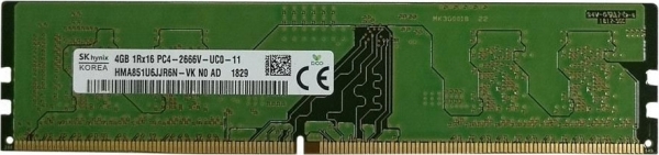 SK Hynix HMA851U6JJR6N-VK 4 GB 2666 MT