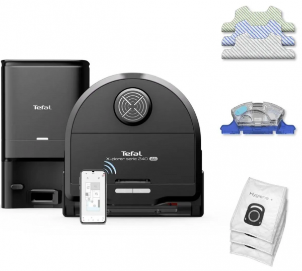 Tefal RG9695 X-Plorer Serie Robot Süpürge+Mop