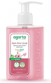 Agarta Japon Kirazı Çiçeği Sıvı Sabun 400 ml