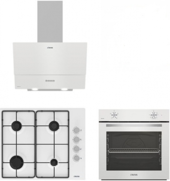 Altus Beyaz Ankastre Set ALA 181 W + ALA 310 HW + ALA 510 HW