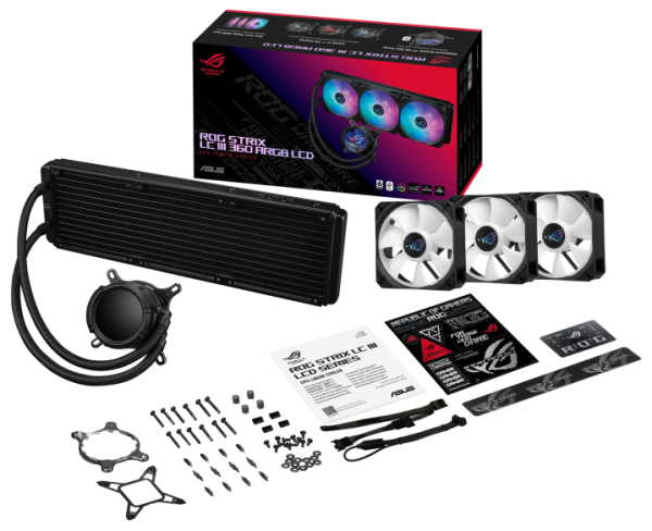 Asus ROG Strix LC III 360 ARGB LCD İşlemci Soğutucu