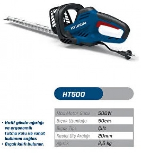 Hyundai HT500 Çit Budama