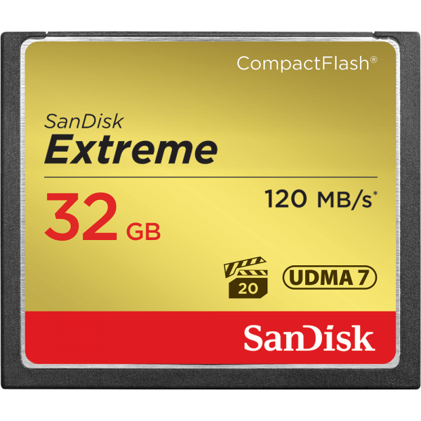 Sandisk Extreme CompactFlash (32 GB)