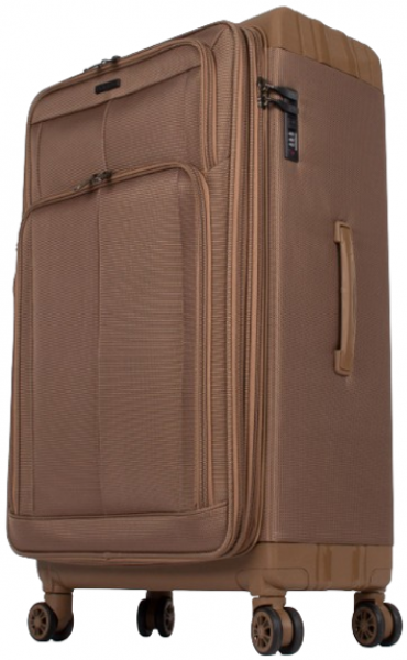 Albatros Hybrid New Brown Polipropilen 3'lü Valiz Seti