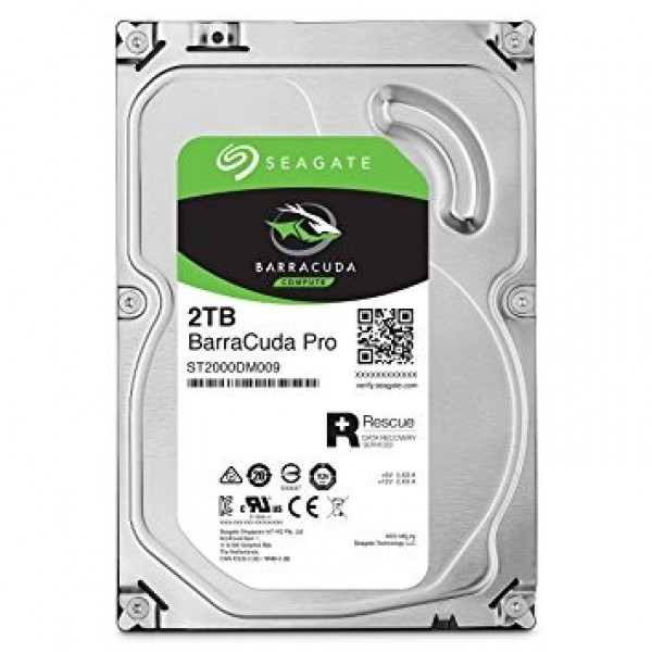 Seagate BarraCuda Pro HDD (2 TB)