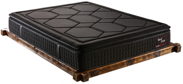 Evline Black Style 140x190 cm Yaylı Yatak
