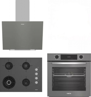 Altus Gri Ankastre Set ALA 189 DG + ALA 322 G + ALA 570 G