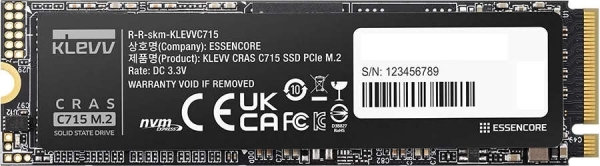 Klevv Cras C715 SSD (512 GB)