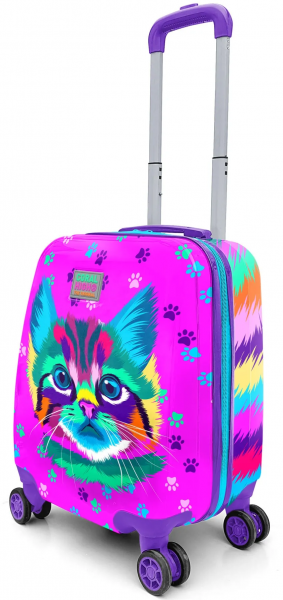 Coral High 16717 Kedi Desenli Çocuk Valizi