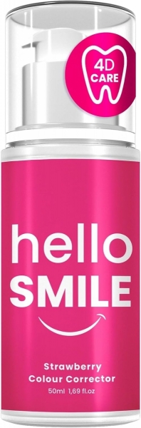 Hello Smile Çilek Aromalı Anında Beyazlatıcı 50 ml