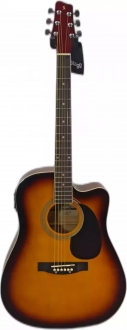 Stagg SA20-DCE Elektro Akustik Gitar